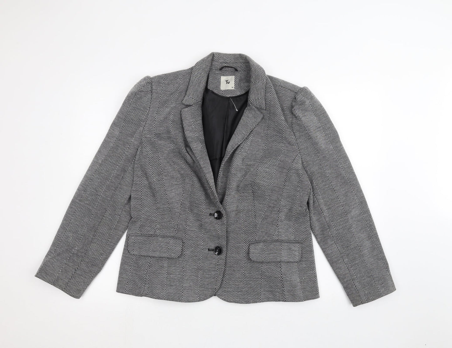 TU Womens Grey   Jacket  Size 14