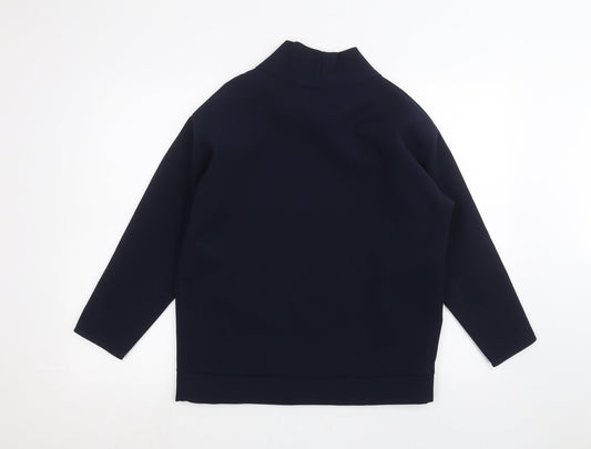 Womens UK Size 8 Topshop Blue Pullover Jumper