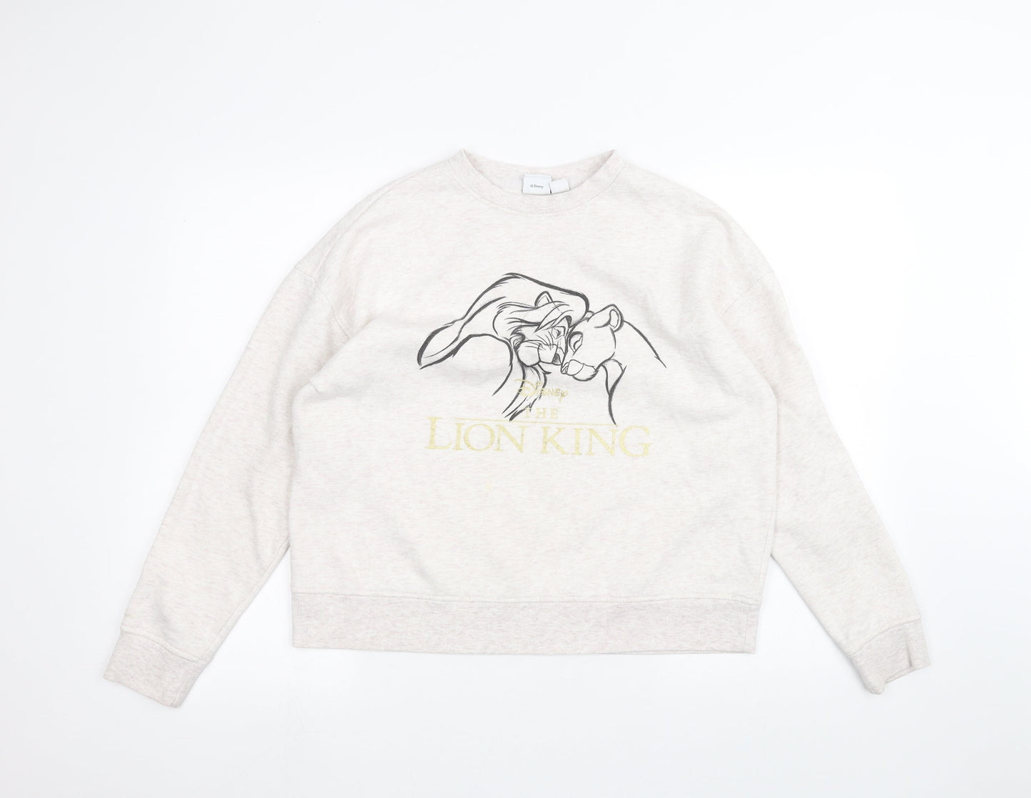 Primark Womens White   Pullover Jumper Size S