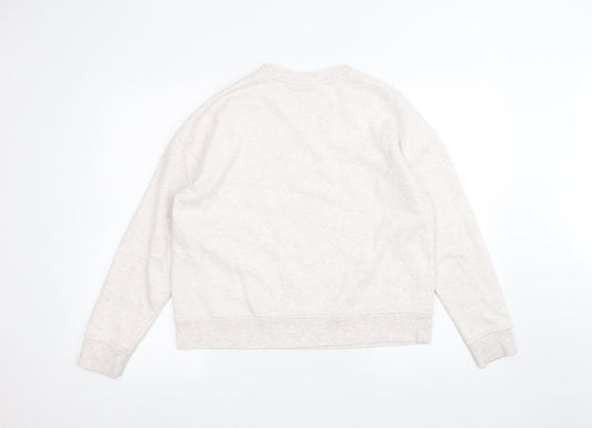 Primark Womens White   Pullover Jumper Size S