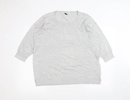 capsule Womens Grey   Basic T-Shirt Size 10