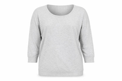 Womens UK Size 10 capsule Grey Basic T-Shirt