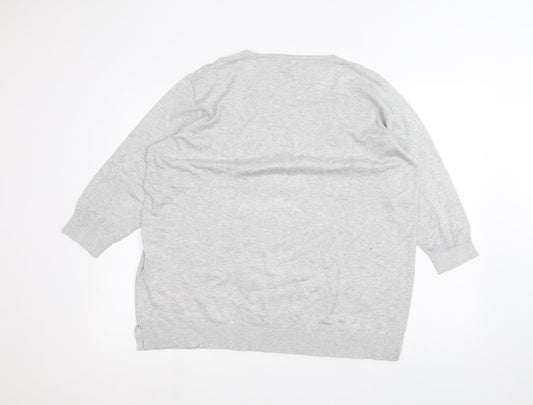 capsule Womens Grey   Basic T-Shirt Size 10