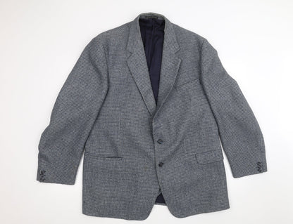Executive Collection Mens Blue   Jacket Suit Jacket Size 42