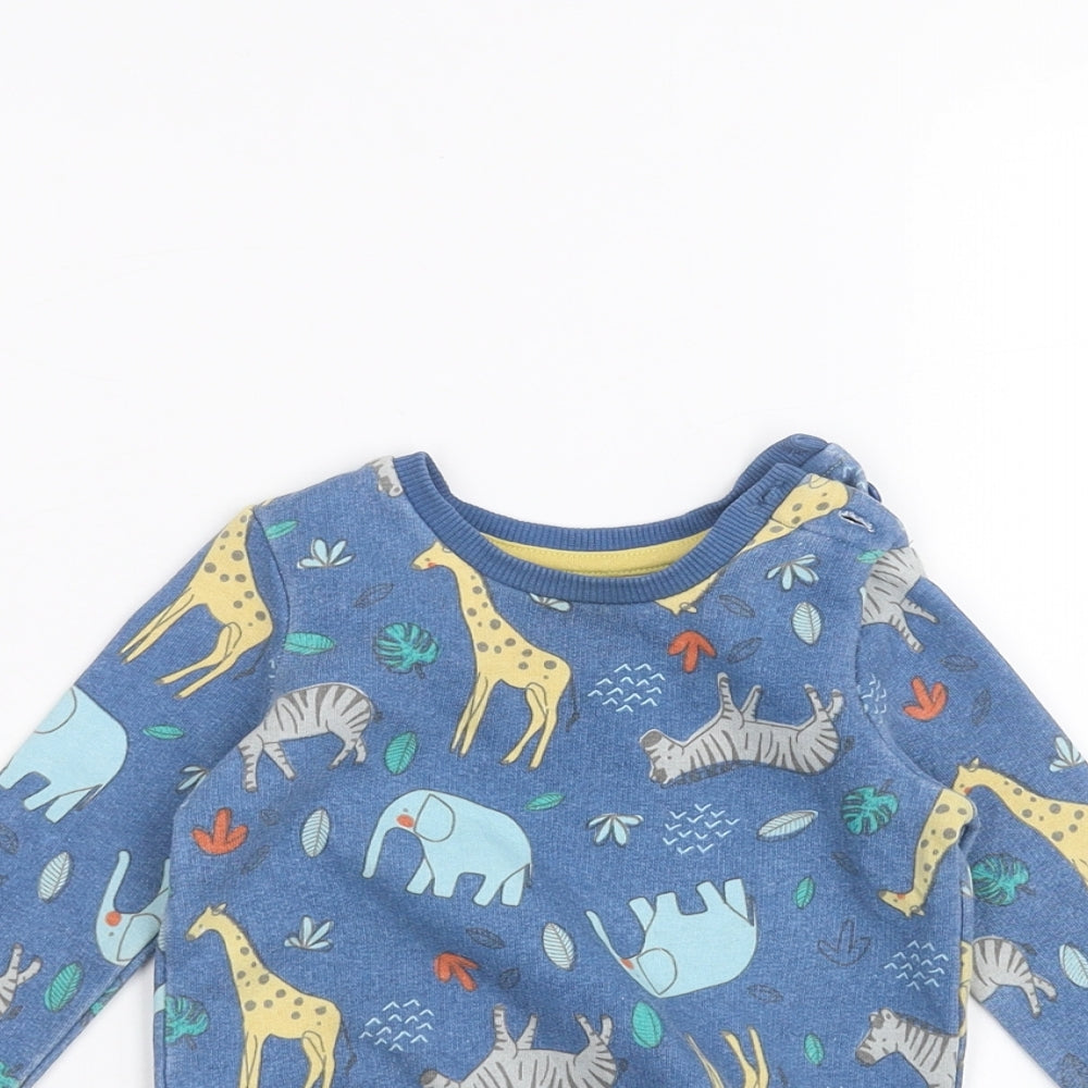 Matalan Baby Blue   Pullover Jumper Size 3-6 Months