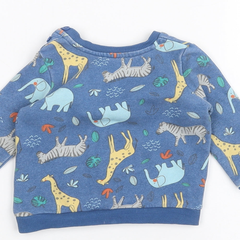 Matalan Baby Blue   Pullover Jumper Size 3-6 Months