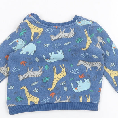 Matalan Baby Blue   Pullover Jumper Size 3-6 Months