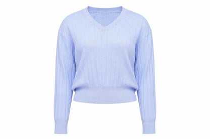 Womens UK Size S Marks and Spencer Blue Basic T-Shirt