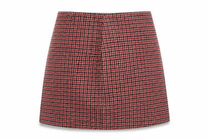 UNi Womens Red   A-Line Skirt Size L