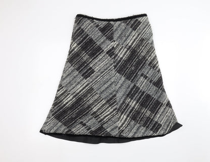 Principles Womens Black   A-Line Skirt Size 14