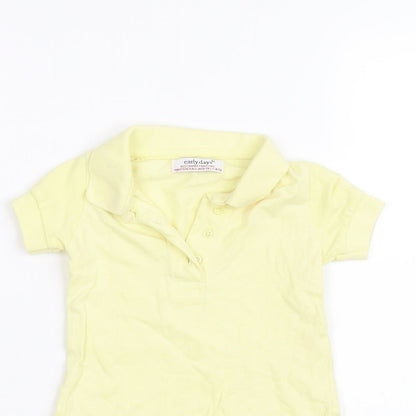 Earlydays Baby Yellow   Basic Polo Size 12-18 Months