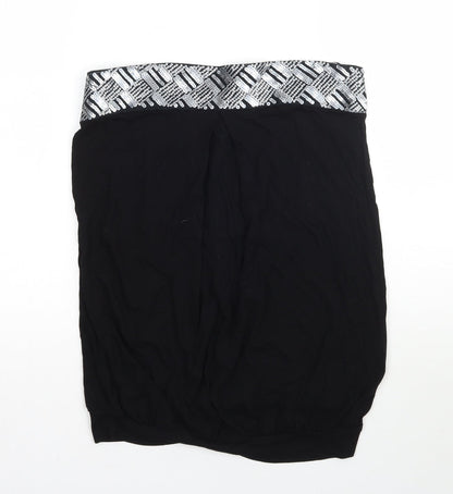 George Womens Black   Tulip Skirt Size 12