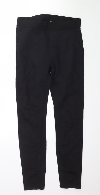 Pebble Bay Womens Black  Denim Jegging Jeans Size 10 L29 in