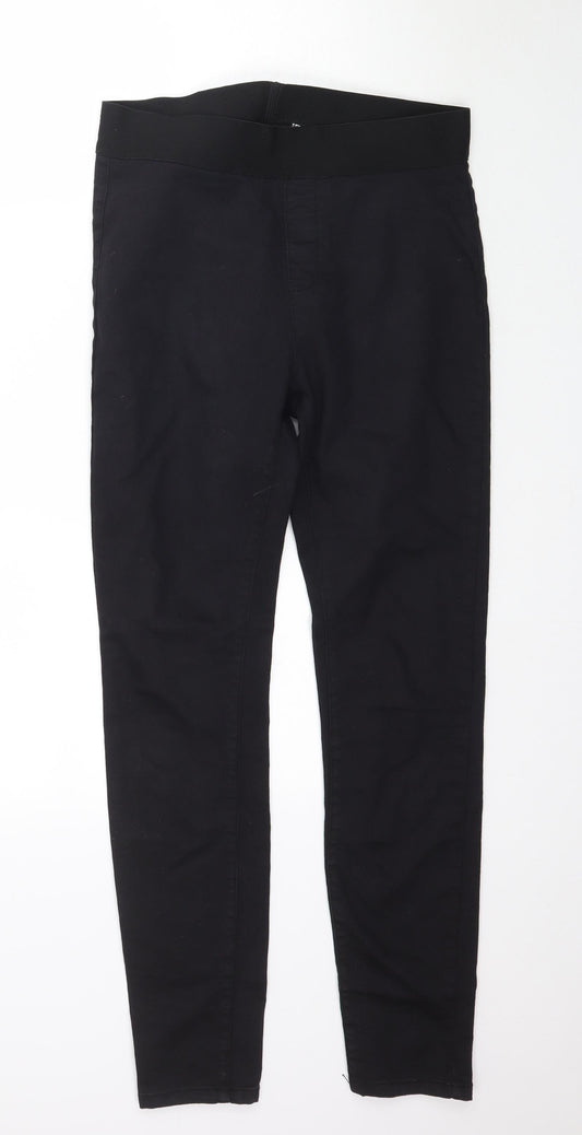 Pebble Bay Womens Black  Denim Jegging Jeans Size 10 L29 in