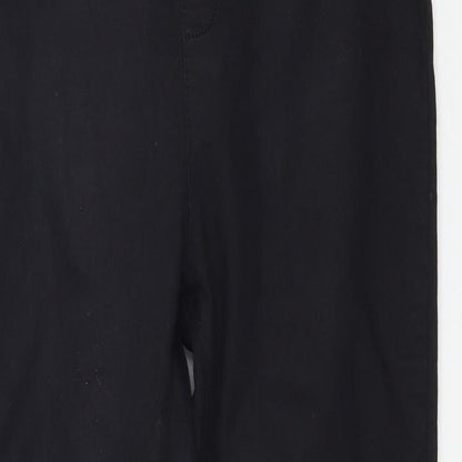 Pebble Bay Womens Black  Denim Jegging Jeans Size 10 L29 in