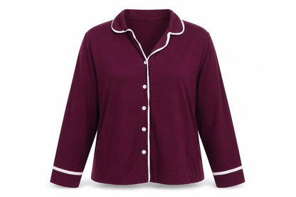 Boohoo Womens Pink Solid   Pyjama Top Size 16