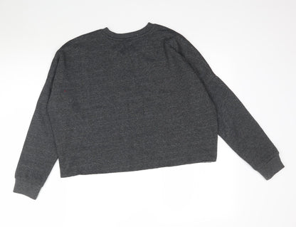 Primark Womens Grey   Pullover Sweatshirt Size 2XS