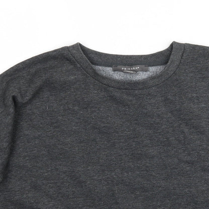 Primark Womens Grey   Pullover Sweatshirt Size 2XS