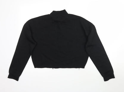 Primark Womens Black   Pullover Sweatshirt Size XS  - Cropped