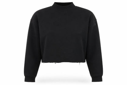 Primark Womens Black   Pullover Sweatshirt Size XS  - Cropped
