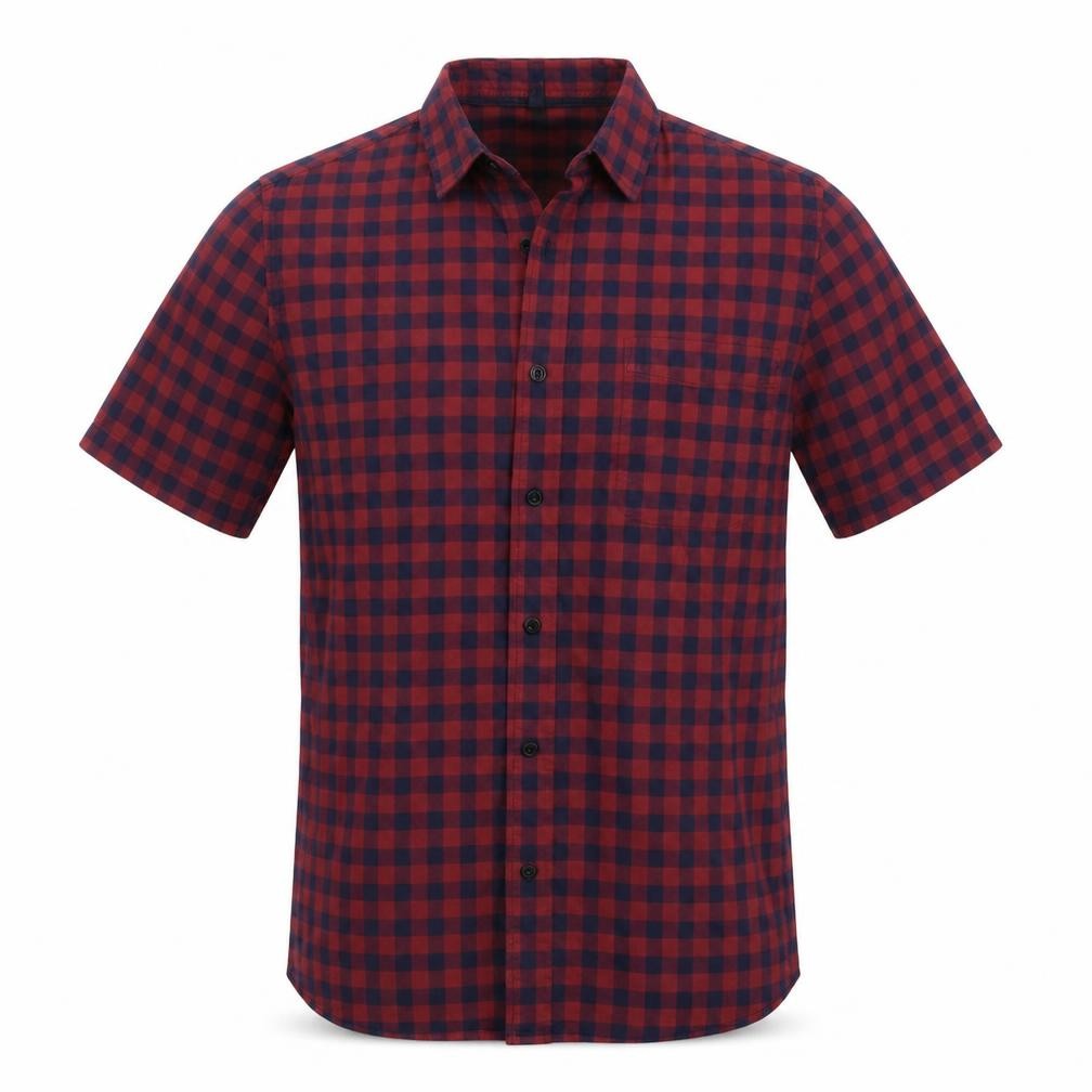 Mens UK Size S Top Man Multicoloured  Button-Up Short Sleeve Casual Shirt