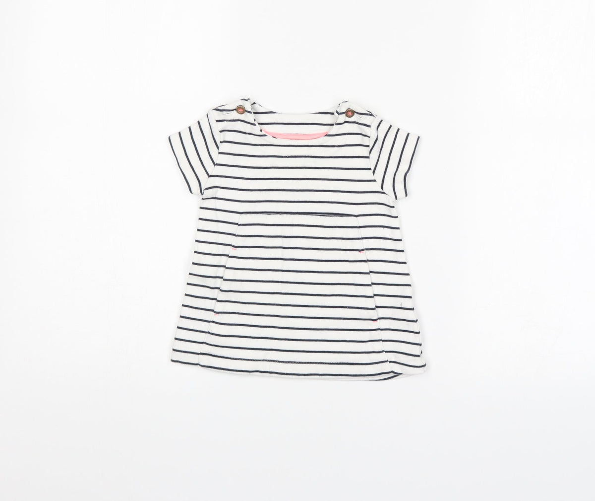 NEXT Boys White Striped  Pullover Casual Size 3-6 Months