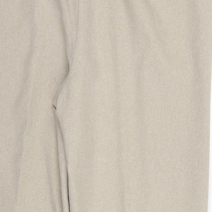 Womens UK Size 16 BM Regular Fit  Ivory Trousers