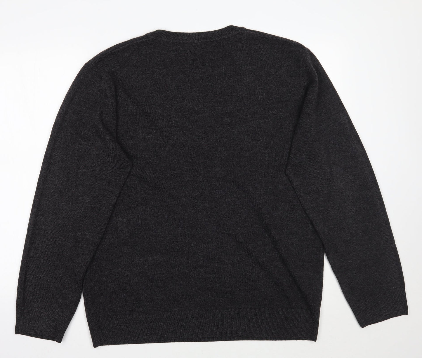 Easy Mens Grey   Pullover Jumper Size XL