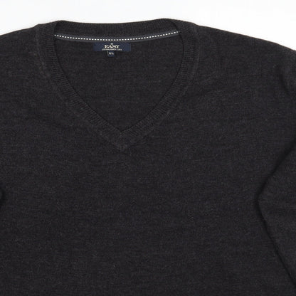 Easy Mens Grey   Pullover Jumper Size XL
