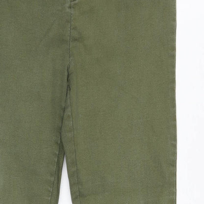 PARISIAN SIGNATURE Womens Green   Skinny Jeans Size 10 L27.5 in