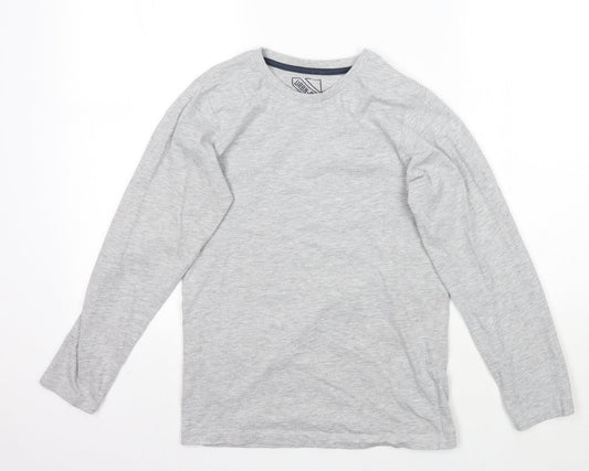 Urban Debt Boys Grey   Basic T-Shirt Size 12 Years