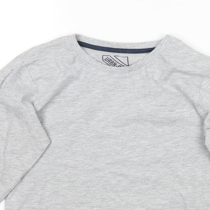 Urban Debt Boys Grey   Basic T-Shirt Size 12 Years