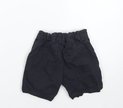 NEXT Boys Black   Chino Shorts Size 4 Years