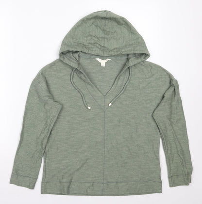 Womens UK Size 8 Marks and Spencer Green Pullover Hoodie