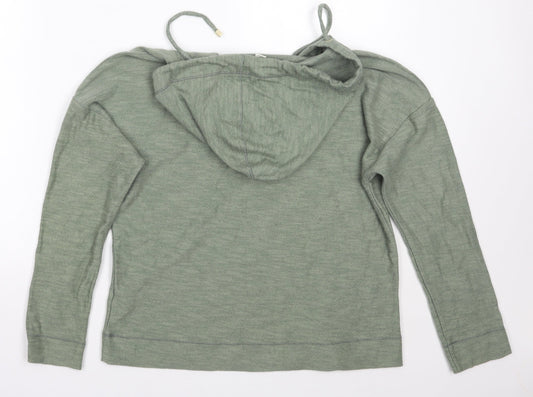 Womens UK Size 8 Marks and Spencer Green Pullover Hoodie