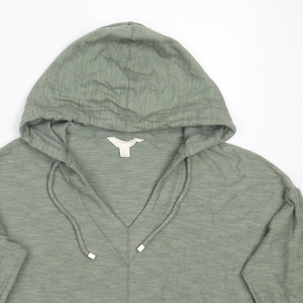 Womens UK Size 8 Marks and Spencer Green Pullover Hoodie