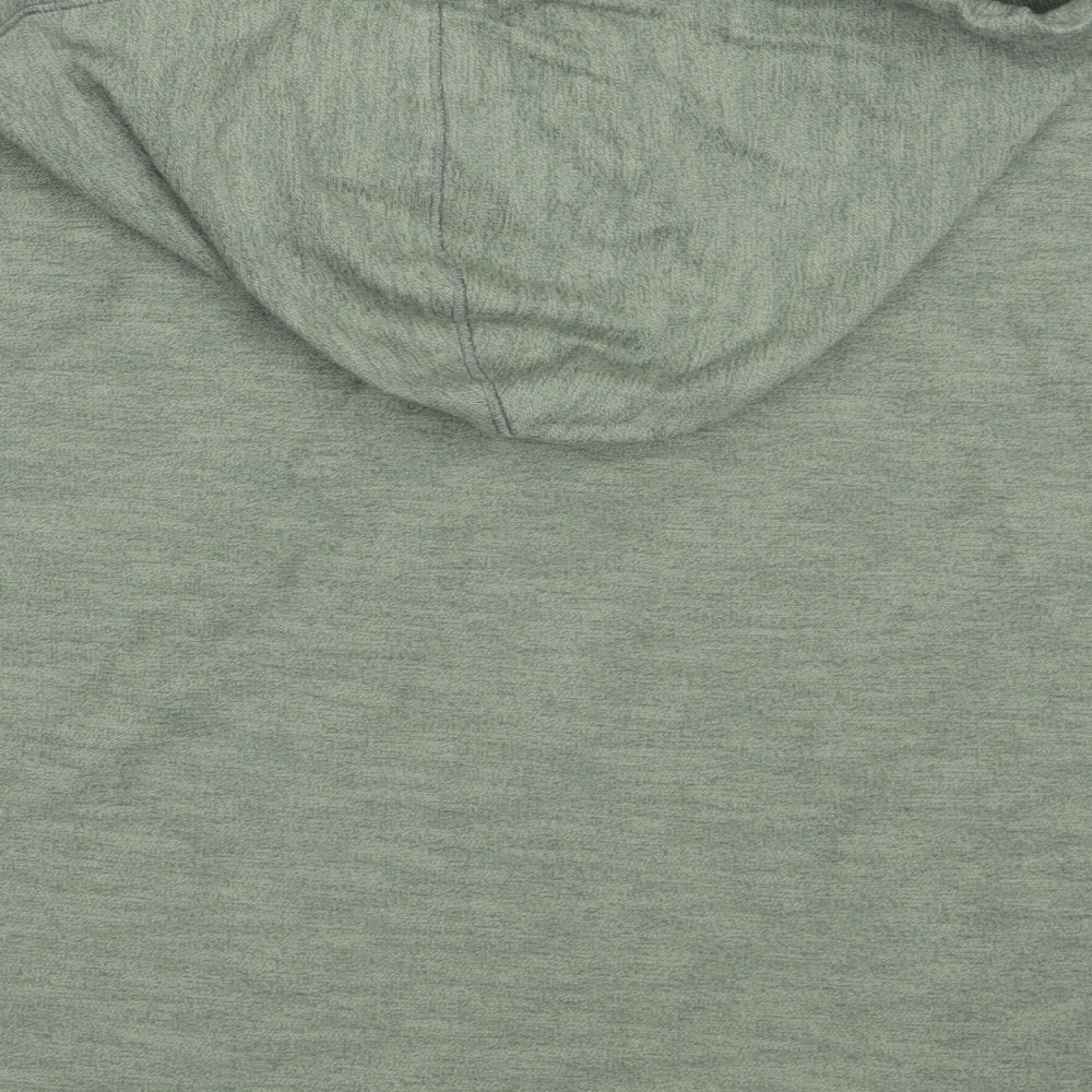 Womens UK Size 8 Marks and Spencer Green Pullover Hoodie