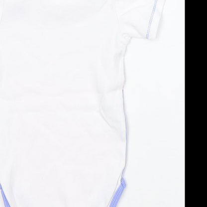 Wunder barchen Girls Blue Geometric  Babygrow One-Piece Size 18-24 Months