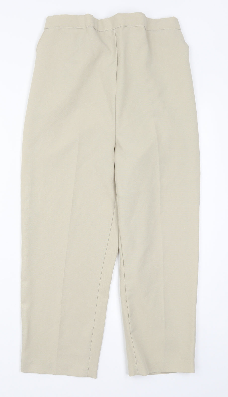 Womens UK Size 30 in Preworn Regular Fit  Beige Trousers