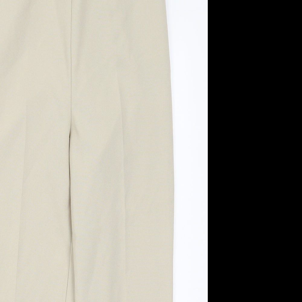 Womens UK Size 30 in Preworn Regular Fit  Beige Trousers