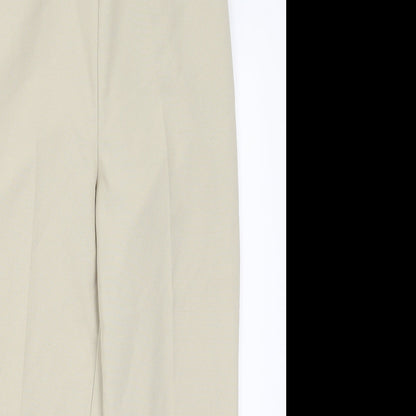 Womens UK Size 30 in Preworn Regular Fit  Beige Trousers