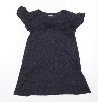 NEXT Girls Blue   Basic T-Shirt Size 7 Years
