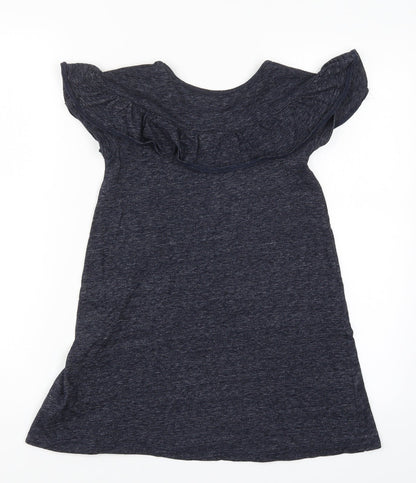 NEXT Girls Blue   Basic T-Shirt Size 7 Years
