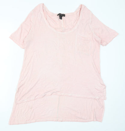 FOREVER 21 Womens Pink   Basic T-Shirt Size 18
