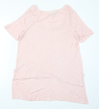 FOREVER 21 Womens Pink   Basic T-Shirt Size 18