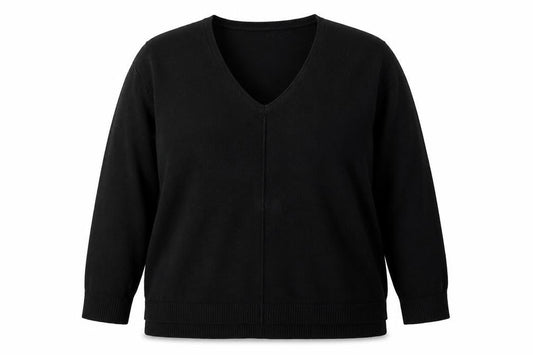 Womens UK Size 20 Studio Black Pullover Jumper