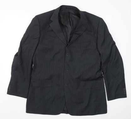 Mens UK Size 44 Karl Jackson Regular Grey Suit Jacket
