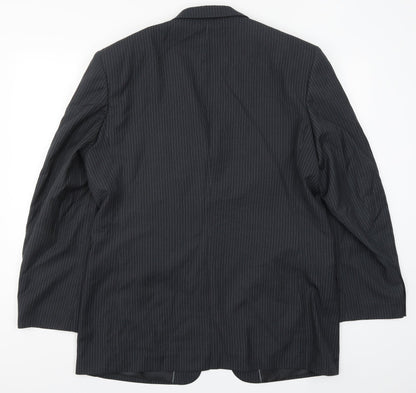 Mens UK Size 44 Karl Jackson Regular Grey Suit Jacket