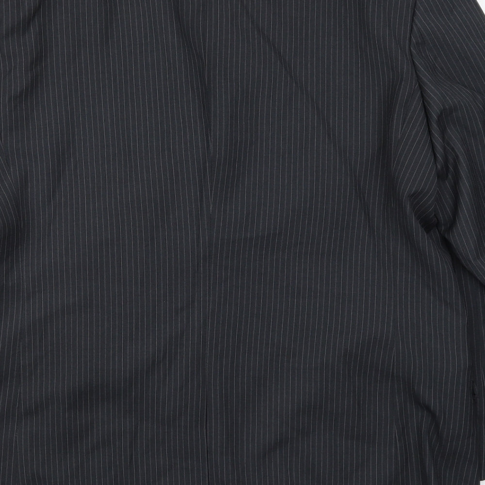 Mens UK Size 44 Karl Jackson Regular Grey Suit Jacket