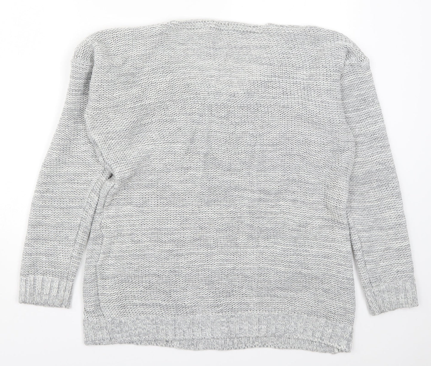 Womens UK Size M Remel Grey Pullover Jumper